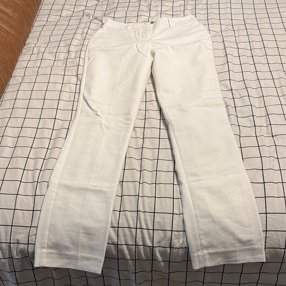 Express Tailored White Pants